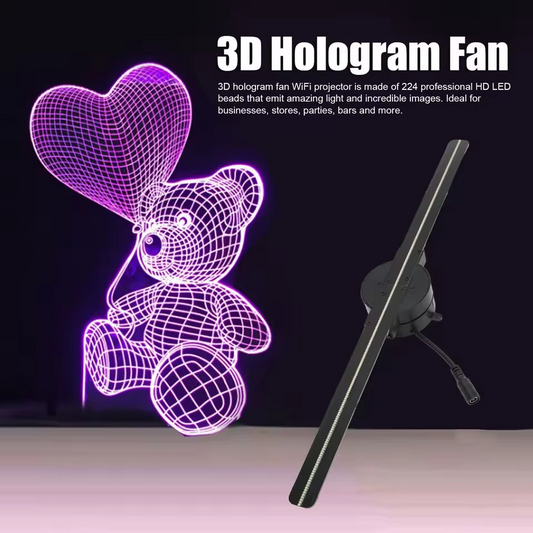 3D Hologram Fan Wi-Fi 3D Projector